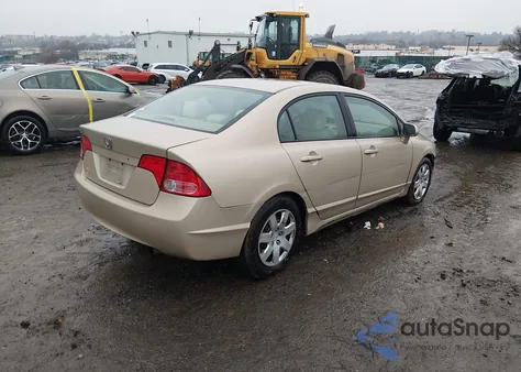 2007 Honda Civic Lx z USA, uszkodzony, nr VIN 1HGFA16527L025508